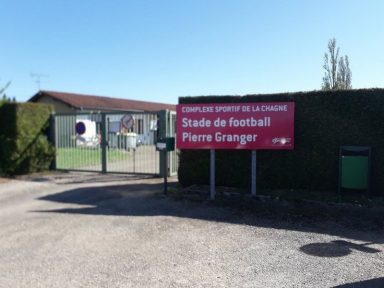 Entrée du stade Pierre Granger